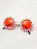 Colorful Crystal Embellished Round Sunglasses for Women Glamorous Vintage Female Style Sun Glasses KJ020