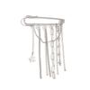Ingemark Trendy Exquisite Star Pendant Tassel Brooch Women Creative Sliver Color Dress Suit Collar Pins Clip New Year Jewelry