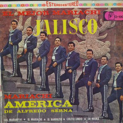 LP Record MARIACHI AMÉRICA DE ALFREDO SERNA - El Mejor Mariachi De Jalisco C11001 CISNE 1973 Japan Latin Used