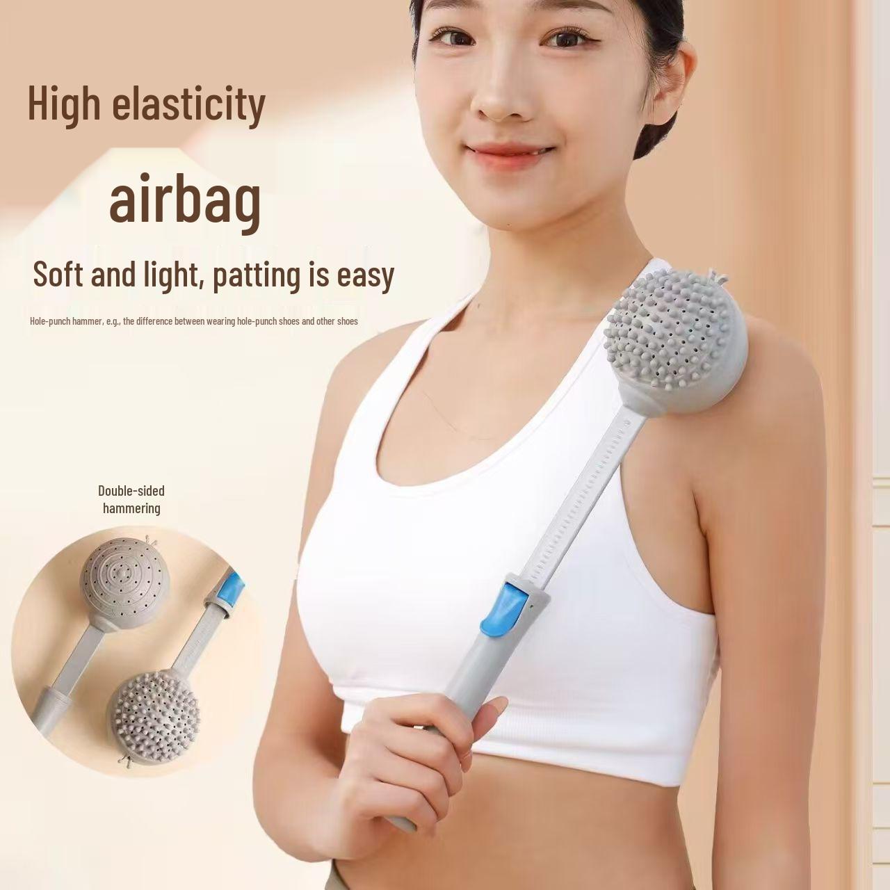 

Gua Sha Hammer Massager: Full Body Patting Stick for Shoulder, Neck, and Back
