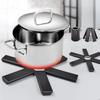Folding Heat Insulation Pot Mat Dish Placemat Coasters High Temperature Pots And Pans Kitchen Gadgets Kitchen Accessories