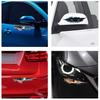 TOMALL 3D-Simulation stereoskopische Augen Peeping Autoaufkleber Männer Peeping Frauen Peeping Aufkleber Leopard Augen Peeping Aufkleber Motorrad