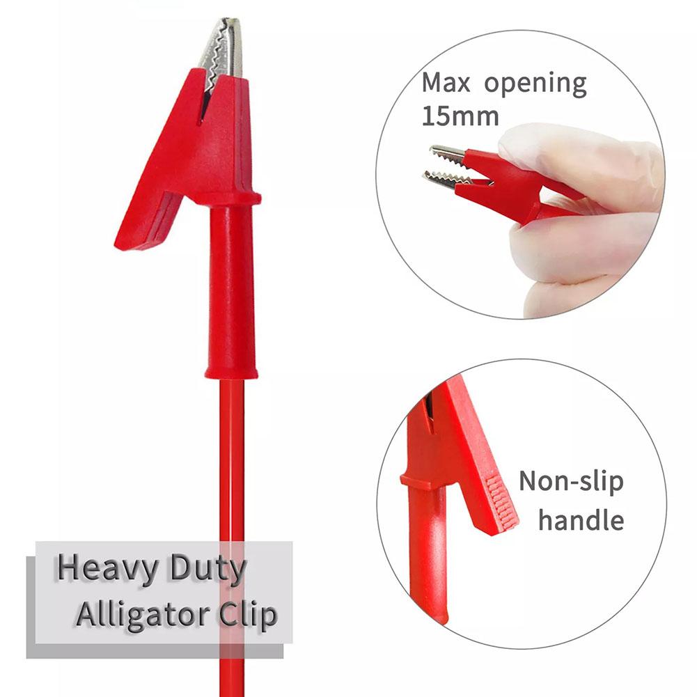 1M Kabel Kabel Krokodilklemme Bananenstecker Wartung