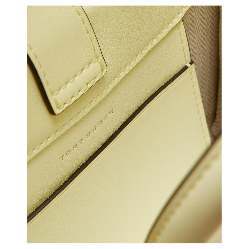 Tory Burch Ella Bio Tote Bag Shopping Bag Shoulder Handbag Mini Women Tote Bags Gold Green 145613-703