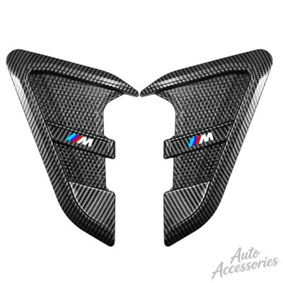 2 Bucăți Autocolant Grile de Rechin pentru Mașină Ventilație Modificată Aripă Laterală Capotă Priză de Aer Autocolant Pentru M X1 X2 X3 X4 X5 X6 3 5 M2 M3 M4 M5 M6 M7 msyj19