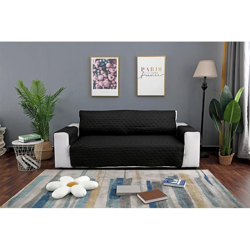 

Размеры дивана 3 Чехол для дивана Стираемые Чехлы для подлокотников Противоскользящий чехол Кресло 1Seat чёрный