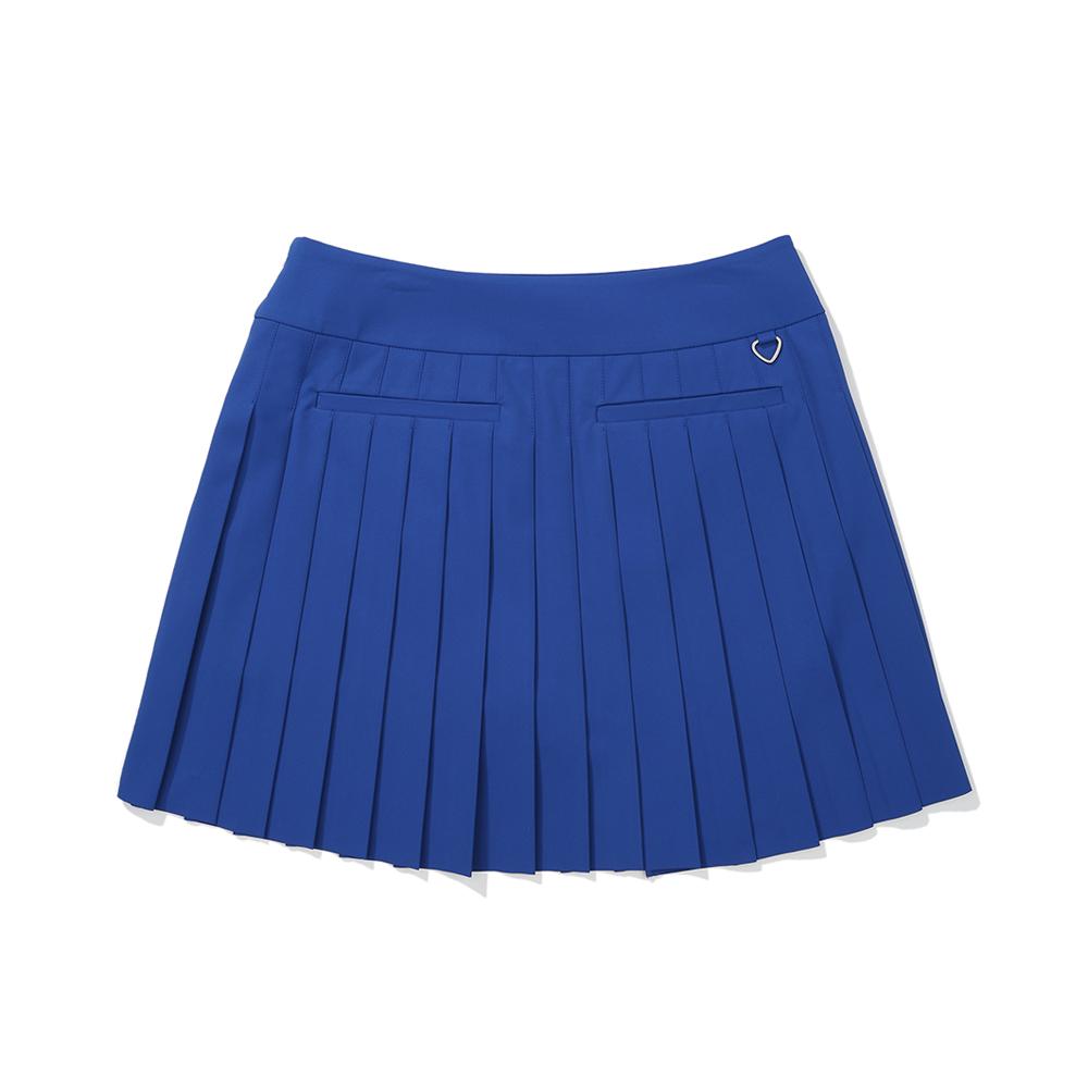 MALBON GOLF Back Pleated Skirt Blue (Woman)