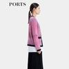 PORTS Women's Colorful Chic Knitted Cardigan