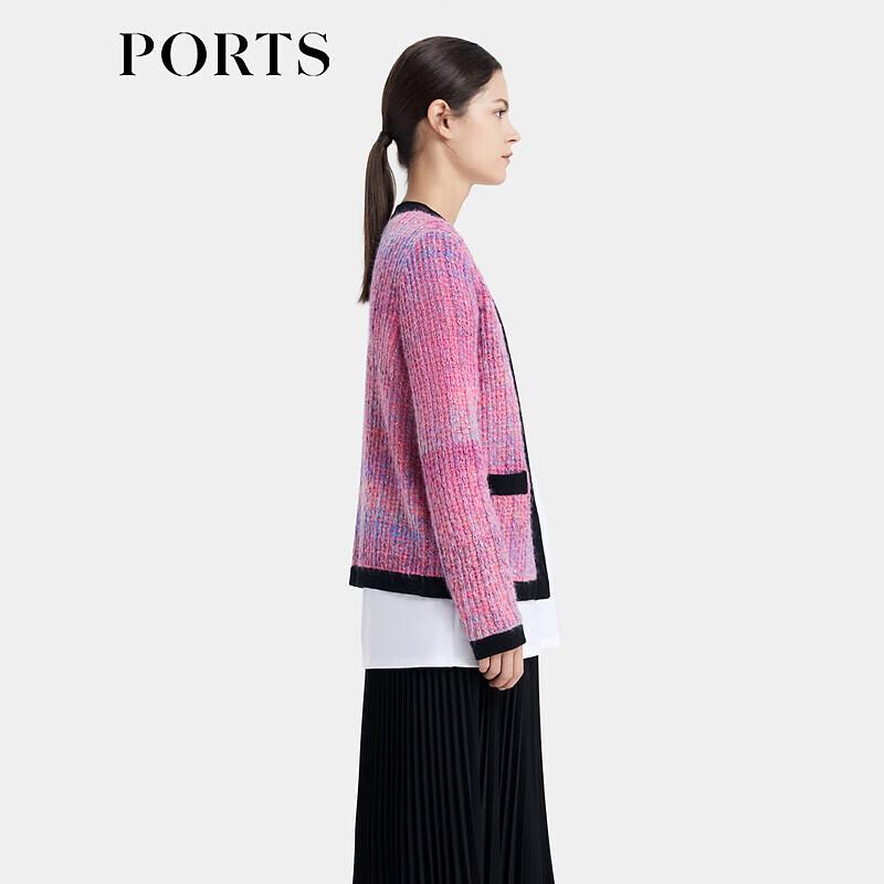 PORTS Women's Colorful Chic Knitted Cardigan