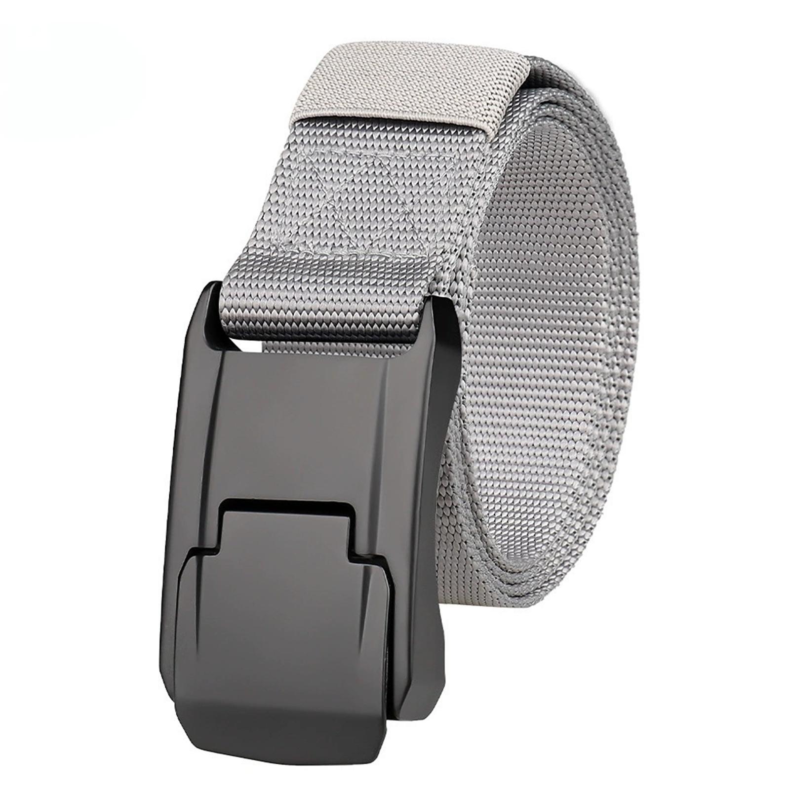 

Уличный ремень для мужчин – Быстросъемный ремень для отдыха, Классический модный дизайн, Идеальный выбор для подарков, тренировок, походов и спорта One Size