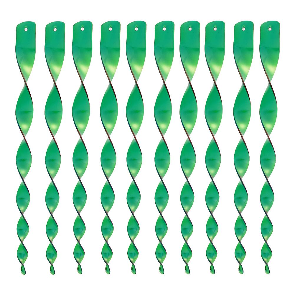 10pcs Bird Catcher Plastic Reflective Bird Wind Tur Safe Hanging Bird Screw Convenient for Garden Decoration