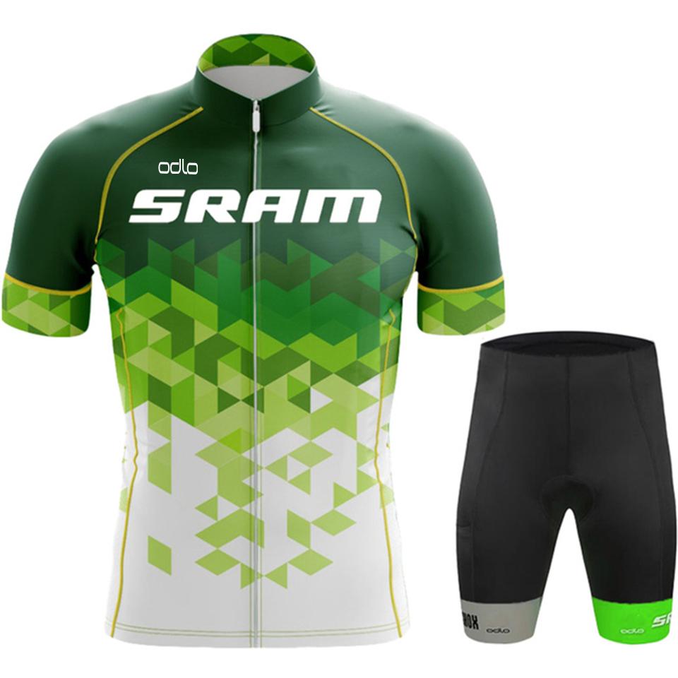 2026 SRAM Cyklistický dres Sada Letní cyklistické oblečení MTB oblečení na kolo Uniforma Maillot Ropa Ciclismo Pánský cyklistický oblek na kolo