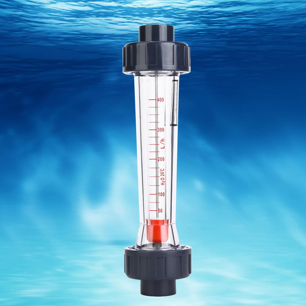LZS 20 (D) ABS Plastic Tube Type Liquid Flowmeter High Accuracy Wate Flowmeter 40 400L H