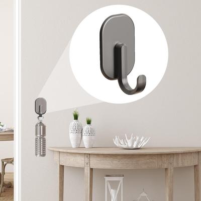 1 stk Sterke Magnetiske Kroker Kjøkken Nøkkel Magnetisk Krok Kjøleskap Flerbruks Oppbevaringskroker Baderomshenger Kjøleskapsoppbevaring