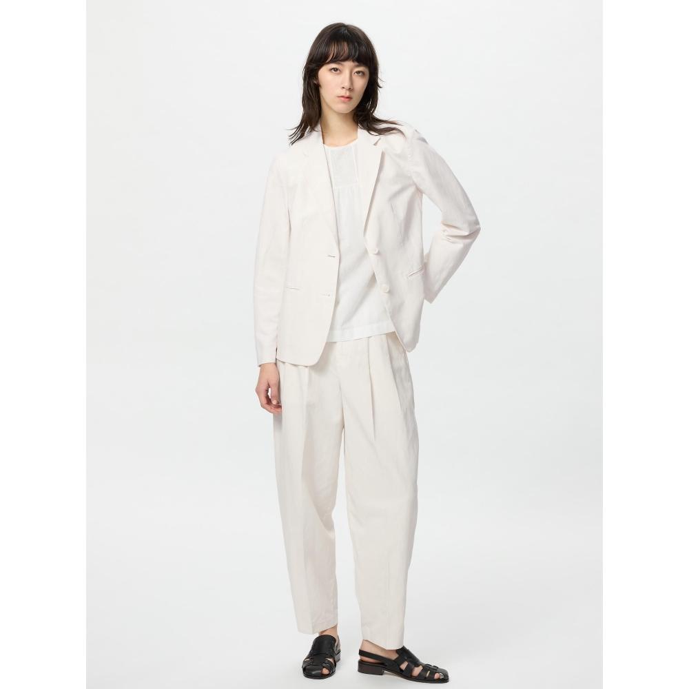 Uniqlo Japan Linen Blend Jacket