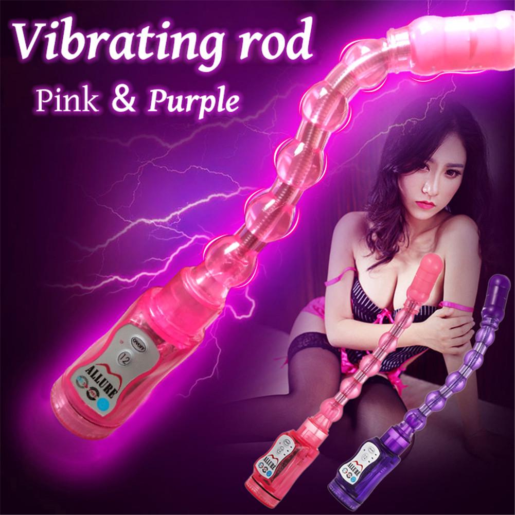 Deformation Penis g Point Anal Electric Pull Bead Vibration Plug Vibrator