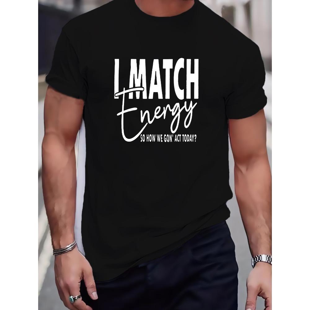 

European sizes Men s Print Casual Short-Sleeve Round Neck T-Shirt with Stretch 4XL