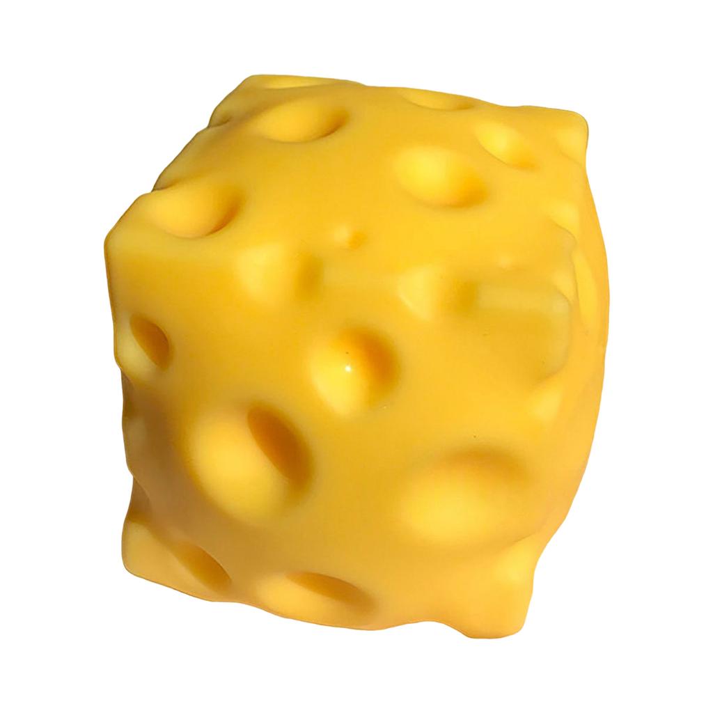Yellow Big Cheese Cheeses Cheeses Giant Cheese Rebounding Cheesess Soft Novelty Toy For Adults Yellow Cute Prospector
