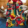 Artist P-Pablo P-Picasso Throw Flannel Cozy Print Blanket, Portable, Durable Machine Washable cute Cool