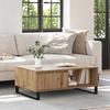 Artisan Oak Coffee Table 90 X 60 X 35 Cm Wood Based Material