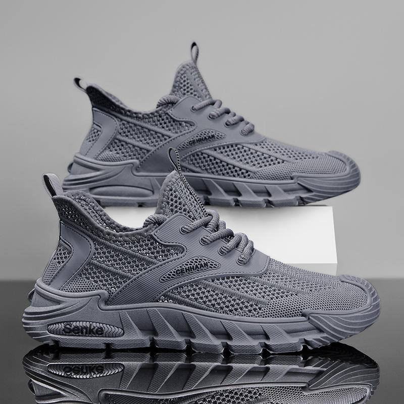 

Men s shoes summer new breathable mesh shoes casual shoes student versatile trendy shoes running sports shoes 44