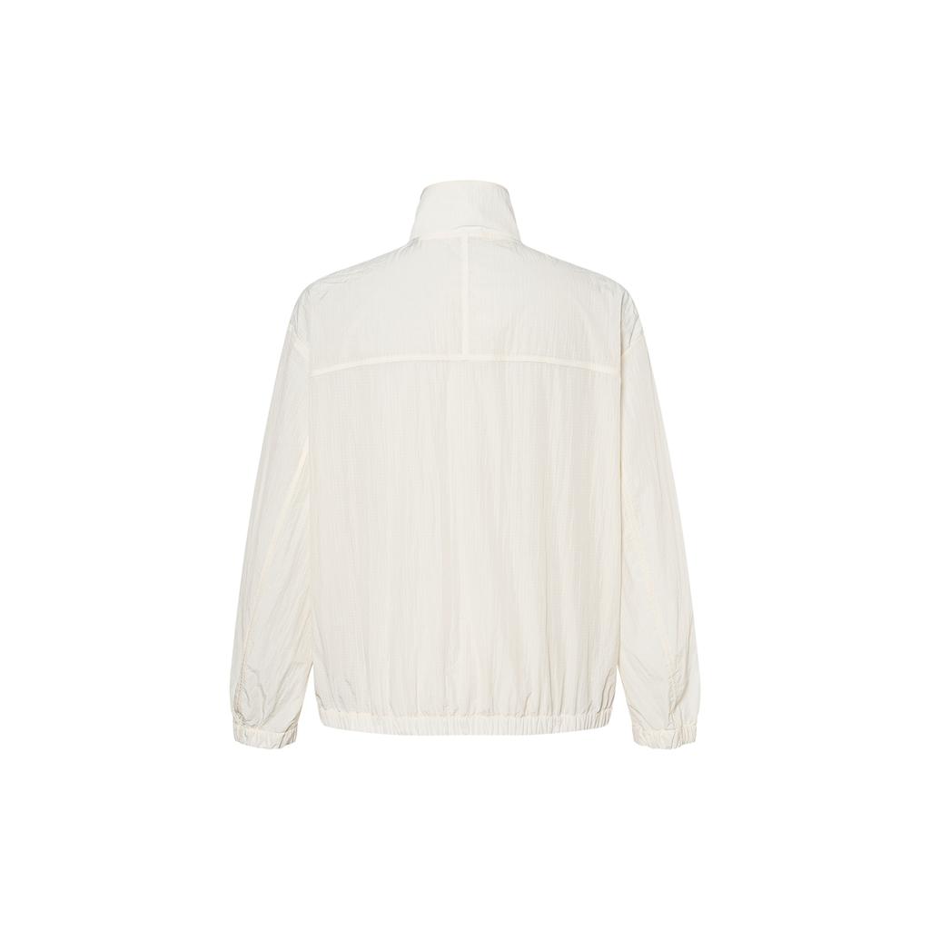 Armani Exchange SS24 Letter Logo Stand Collar Zip Long Sleeve Jacket Men Jackets Off-White 3DZB03-ZN3NZ-1793