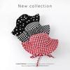 Foldable Bucket Hat Trendy Uv Hat Polka Dot Sun Hat Classic For Picnic Camping Daily Commute