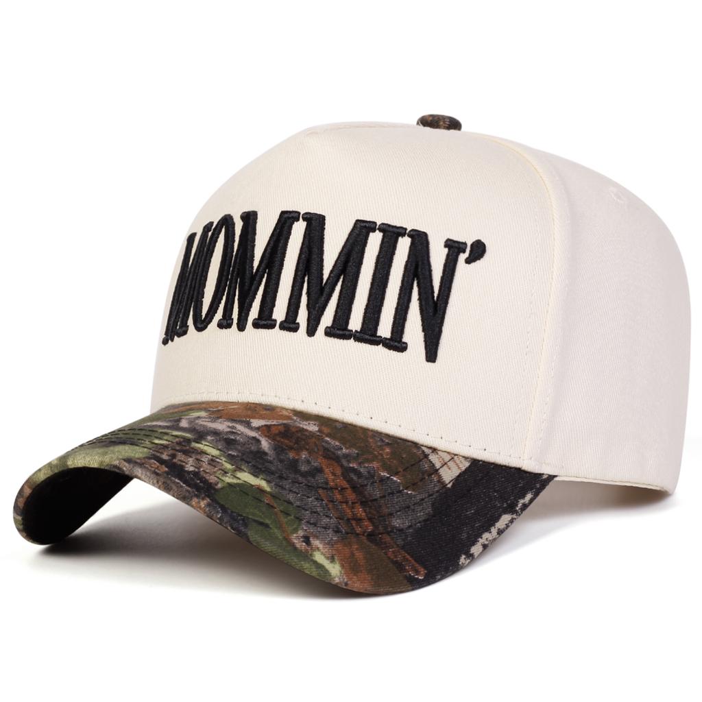 Baseball Stitching Embroidered Mommin Neutral Gender Women Men For Caps Spring Autumn Outdoor Adjustable Casual Hats Sunscreen Hat Sports Cap