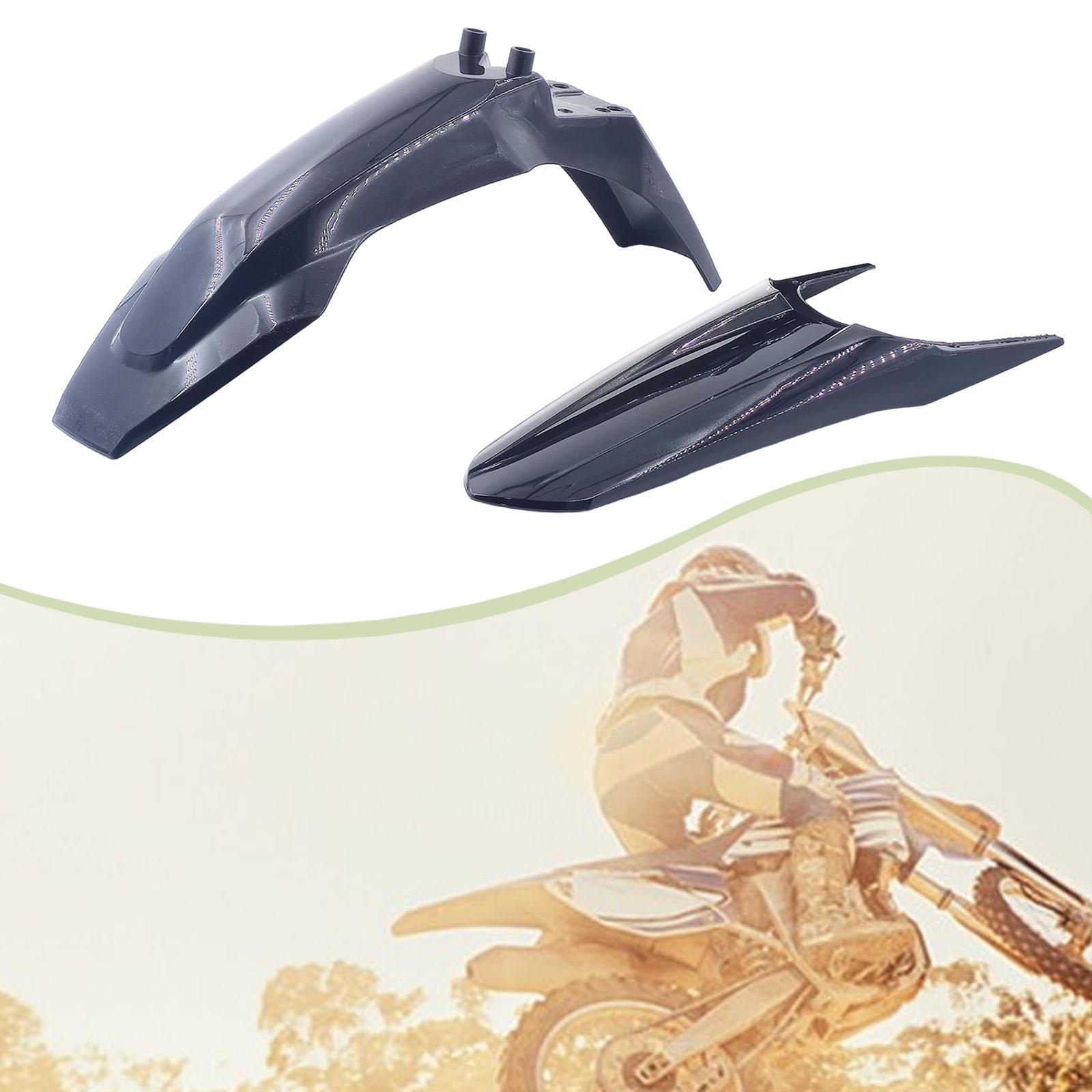 Guards Mud Flap for Tuttio Motorcycle Modification Motorbike Parts Easy to Install Front and Rear Black