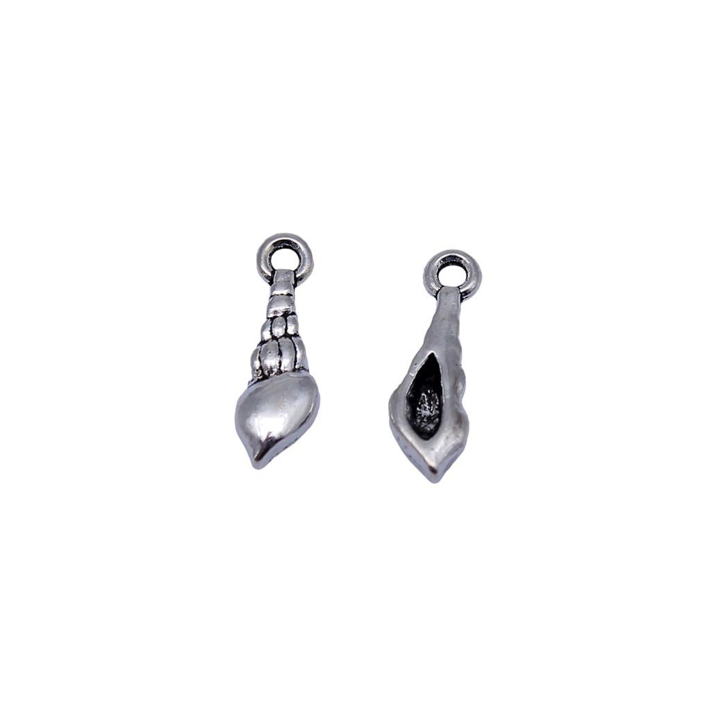Shell Charms Multi Color Alloy Pendants For Beach Themed DIY Jewelry Accessories