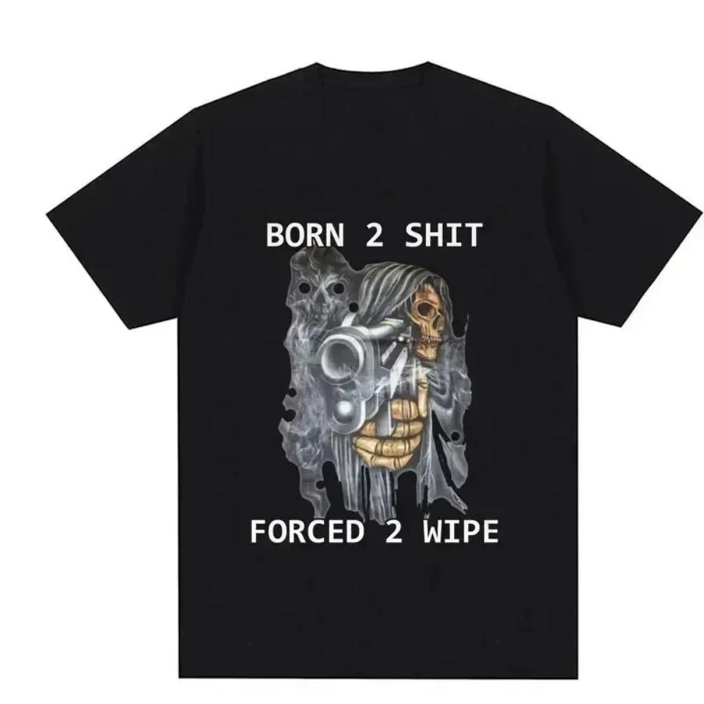 

Футболки «Я боюсь разговаривать с женщинами» с мемом «Твердый скелет» для мужчин и женщин Футболка с принтом из хлопка Футболка большого размера с коротким рукавом XXXXXL чёрный