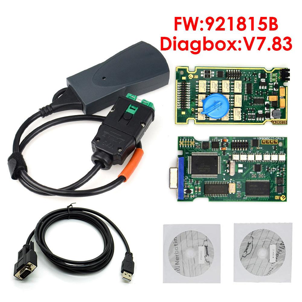 New Lexia3 V9.85 With WIifi Full Chip Lexia 3 PP2000 Full Chip Diagbox With Firmware 921815C Lexia3 OBDII Diagnostic-tool
