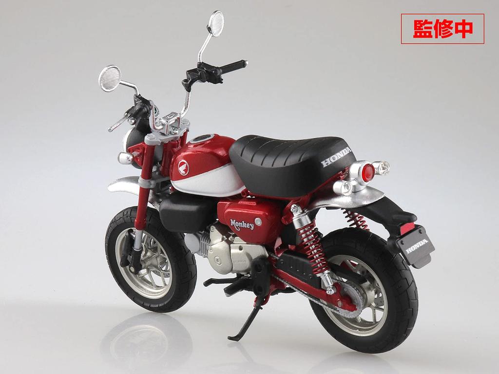 Skynet Ολοκληρωμένο Μοντέλο Μοτοσυκλέτας Honda Monkey125 Pearl Nebula Red 1/12