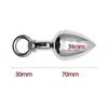 Metal Ring Anal Plug Sex Toys Butt Plug Prostage Masturbator Dildo