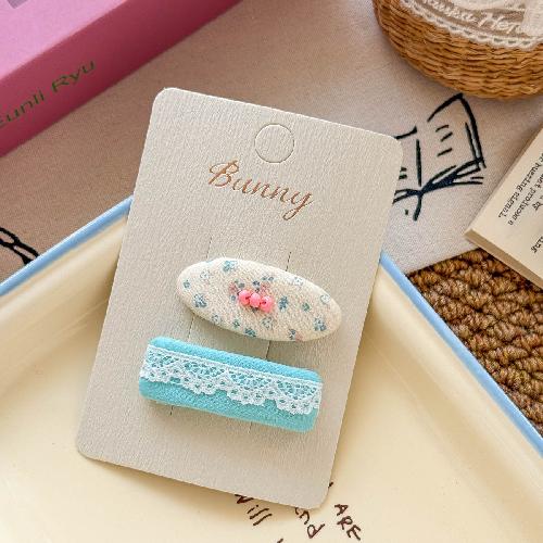 Summer Sequined Bow Flower Hairpin Sweet Children's Hair Accessories Do Not Hurt The Hair Side Bangs Hairpin Headdress Bb Clip