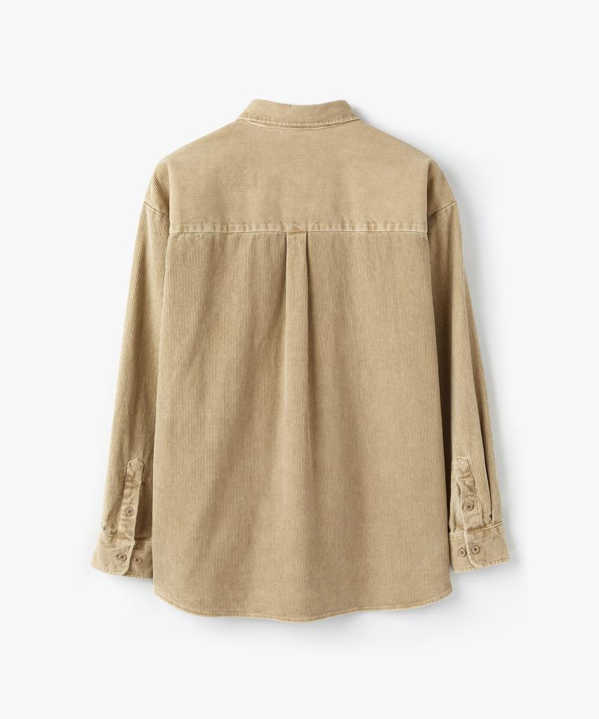 COFWI Pigment Corduroy Shirt Beige