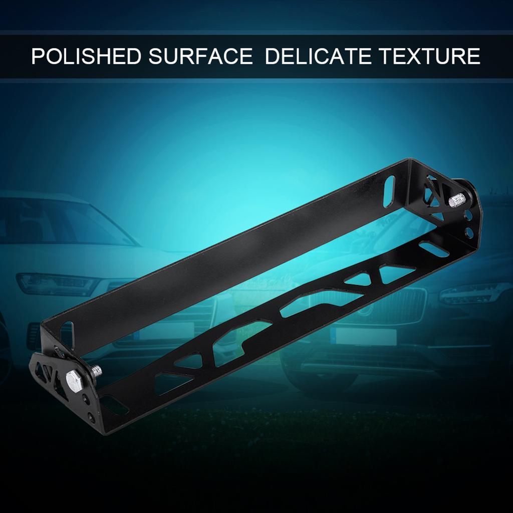Universal Car Styling Aluminum License Plate Frame Adjustable Racing Number Holder 5 Colors