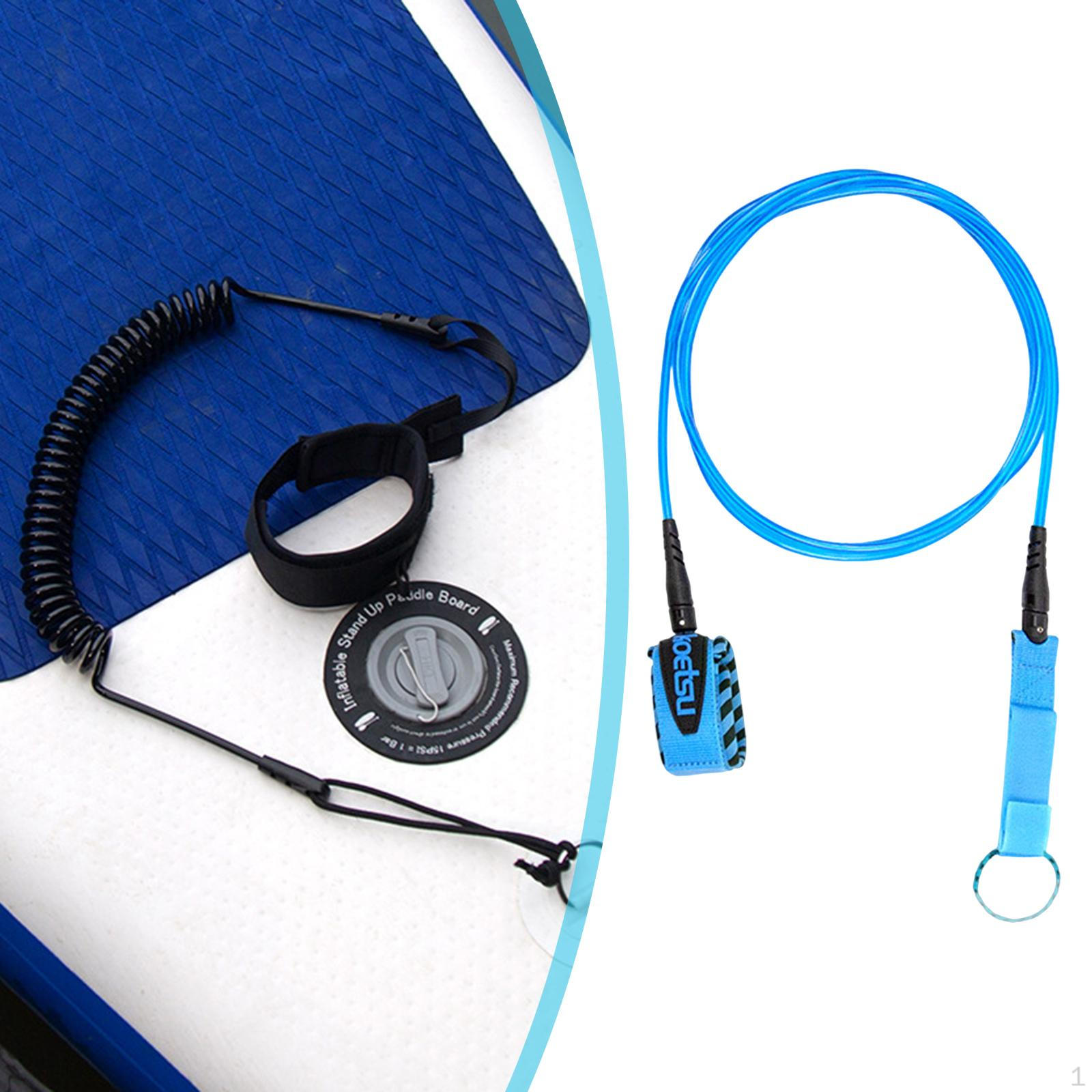 

Paddleboard Leash, Surfing Leashes with Design for Surfboard Longboards, Inflatable Paddle Board, Surfing Rope