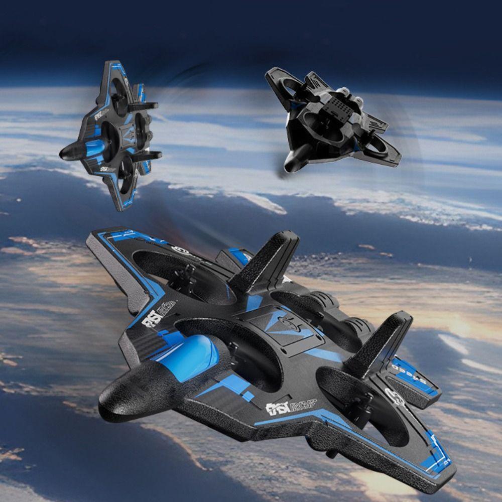 

EPP Foam Remote Control Foam Fighter Gravity Sensing RC Hobby Jet Plane Kids Gifts помаранчевий