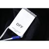 1210 Off-White 2026 Spring/Summer New OW Graffiti Slant Stripe Printed Men's and Women's Casual Loose Shorts
