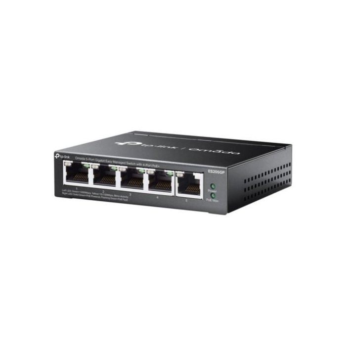 Switch réseau - TP-LINK - Omada - 5 ports Gigabit - 4 ports PoE+ - Compact et fiable