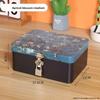 Minimalist Storage Box With Lock For Jewelry Cosmetics And Small Items