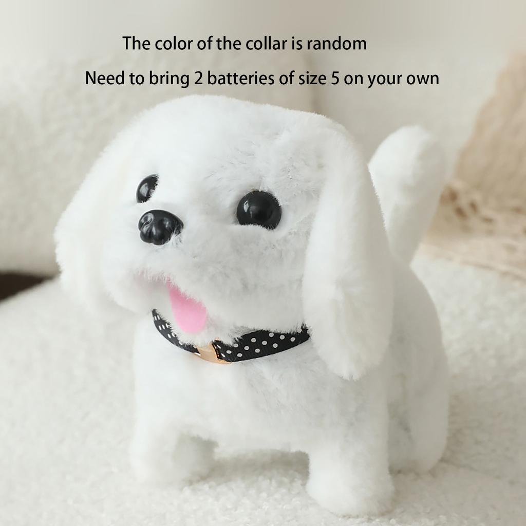 Simulated Plush Toy Dog, Children'S Robotic Dog, Walking And Barking Toy, Electronic Pet Dog Gift