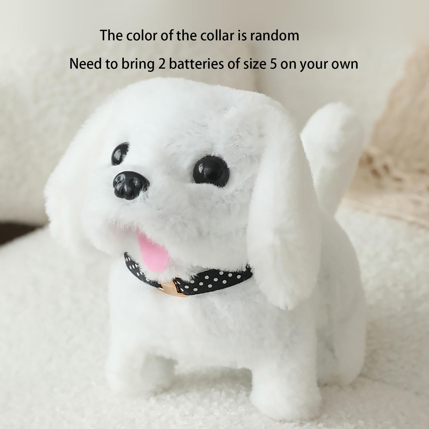 Children S Plaything Dog, Walking Simulation Dog Toy, Children S Electric Plush Toy For Kids, Self-Contained Battery