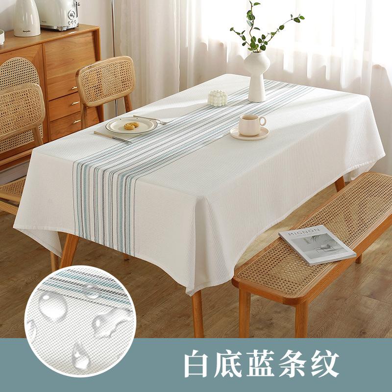 Checkered Table Cloth for Household Waterproof and Oil Resistant Dining Table Cloth Rectangular Durable and Easy To Maintain