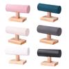 Wristchain Display Stand Wood Bangles Headband Necklace Storage Rack Retail Jewelry Organizer Wooden Watches Holder