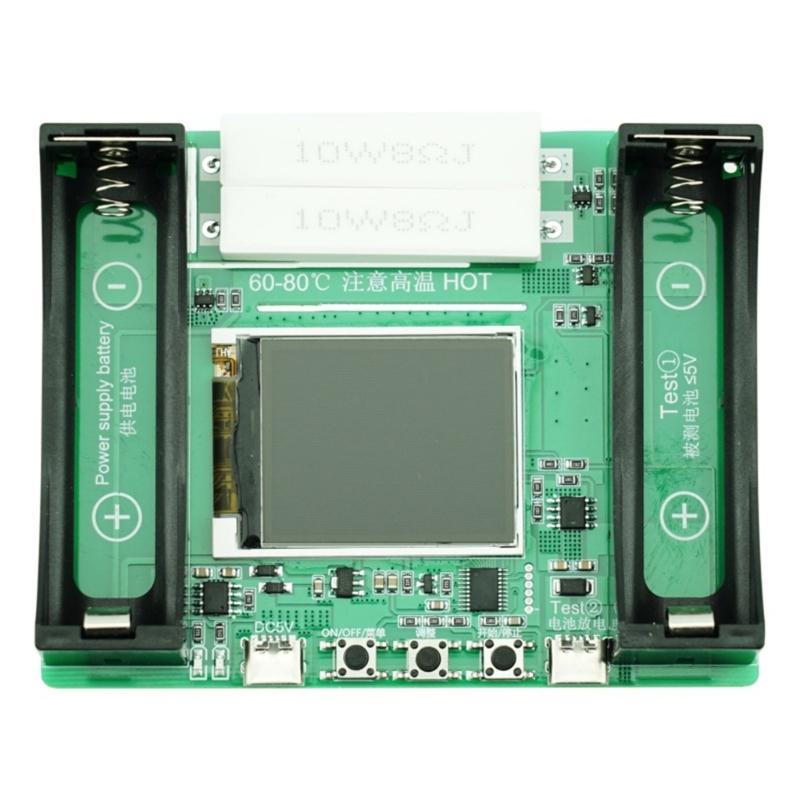 Single Channel Battery Internal Resistance Capacity Analyzers Automatic 9 Cycle Charging Discharging For 18650 Cells