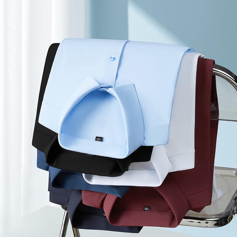 Men's Plus Size Ice Silk Cooling Short Sleeve Casual Shirt