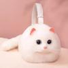 Borsa a Spalla Gatto Peluche Carino Autunno Inverno Donna Piccola Crossbody Messenger Versatile Fatta a Mano