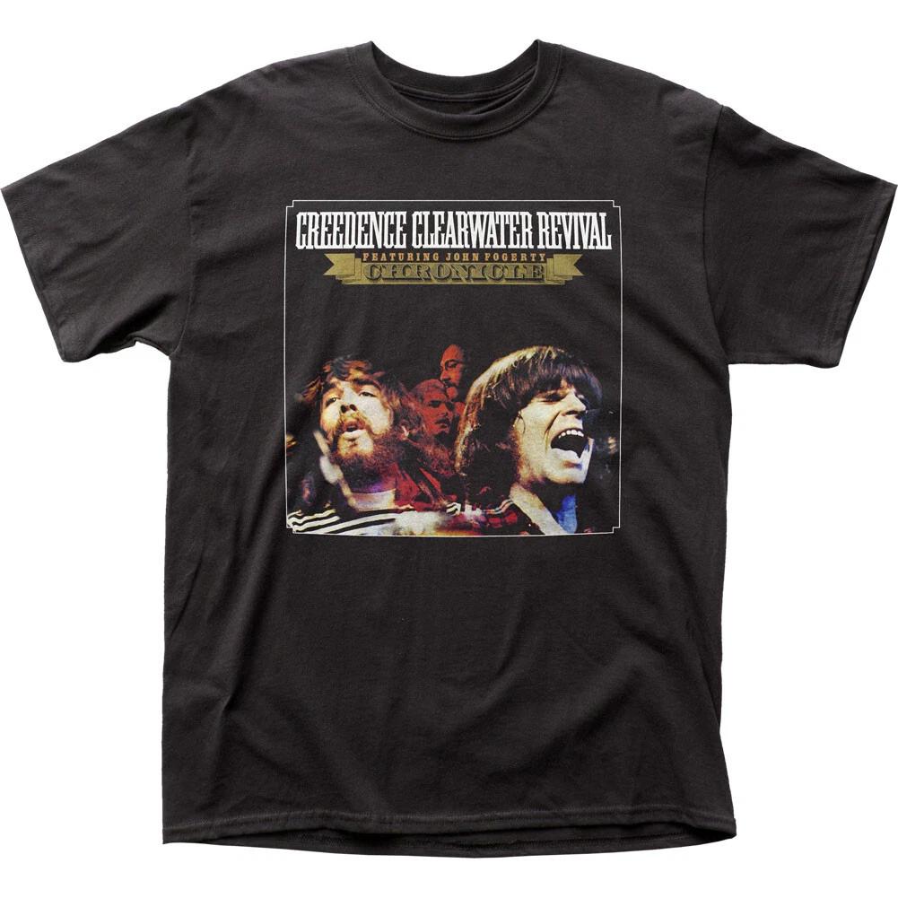 Creedence Clearwater Revival Chronicle Pánské tričko Rocková hudba Kapela Tričko Černé